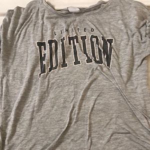 cropped in the sleeves a little